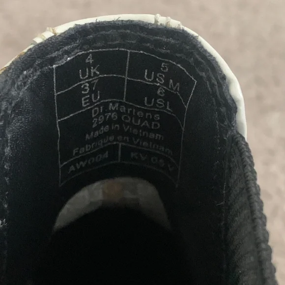 Dr. Martens 2976 White Platform Chelsea Boots - Picture 5 of 8